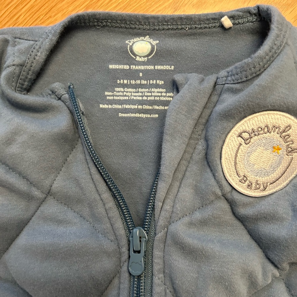 Dreamland transition swaddle forest green  3-6 month